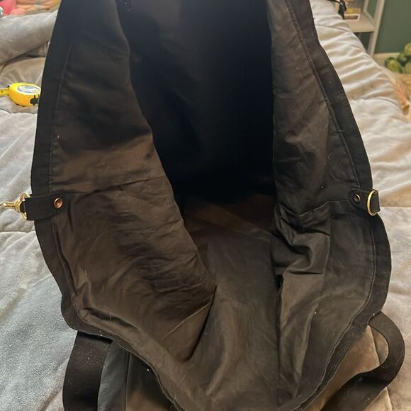 Magid Handmade Beaded Embellished Coastal Fish Tropical Black Tote Shoulder Bag - Picture 5 of 12